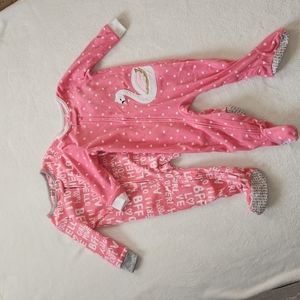 Carter's Fleece Footsies Pajamas for Toddlers Size 18 months